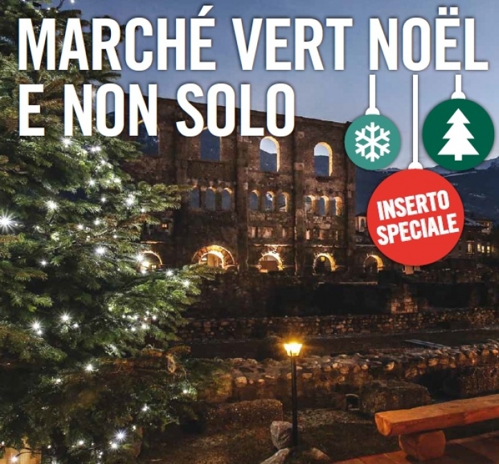 Mercatini di Natale a Aosta Marché Vert Noël Foto